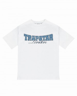 Camiseta Trapstar Drop Out Tee Hombre Blancos | Mexico-79856