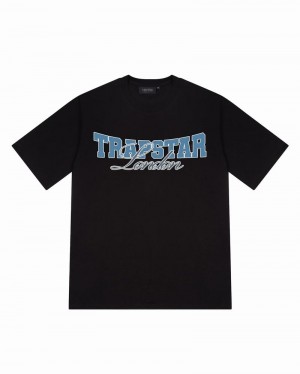 Camiseta Trapstar Drop Out Tee Hombre Negros | Mexico-31028