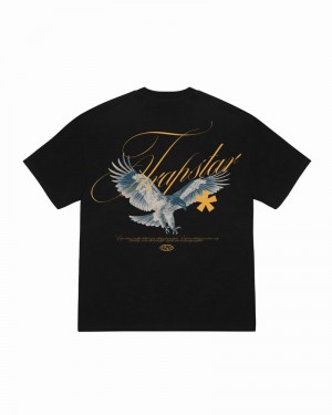 Camiseta Trapstar Flying Birds Tee Hombre Negros | Mexico-74653