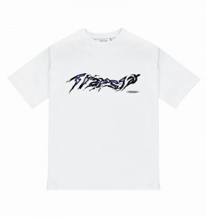 Camiseta Trapstar Fusion Tee Hombre Blancos | Mexico-68349