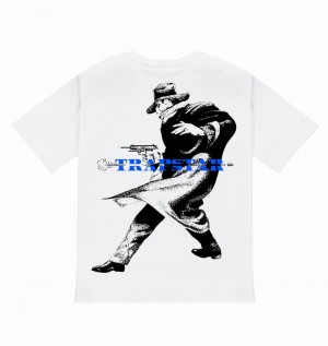 Camiseta Trapstar Last Stand Tee Hombre Blancos | Mexico-29580