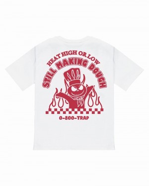 Camiseta Trapstar Makin' Dough Tee Hombre Blancos Rojos | Mexico-19274