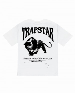 Camiseta Trapstar Panthera Tee Hombre Blancos | Mexico-04192