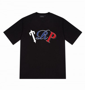 Camiseta Trapstar TRP Tee Hombre Negros | Mexico-20135