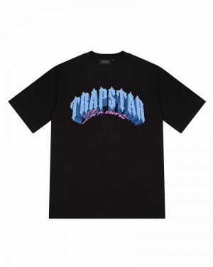 Camiseta Trapstar Trap City Tee Hombre Negros | Mexico-23098