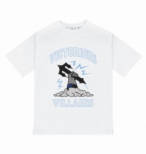 Camiseta Trapstar Victorious Villains Tee Hombre Blancos | Mexico-56238