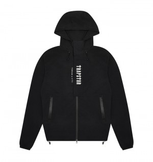 Chamarras Trapstar Decoded Windbreaker Hombre Negros Blancos | Mexico-39860