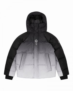 Chamarras Trapstar Irongate Arch Puffer AW23 Hombre Negros | Mexico-26930