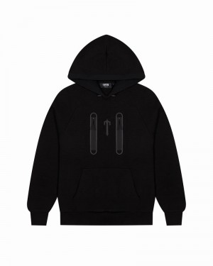 Chandals Trapstar Irongate T Trap Fleece Hoodie Hombre Negros | Mexico-16395