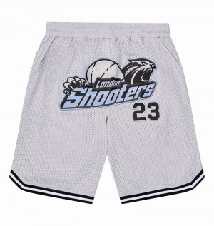 Conjuntos Trapstar *PRE ORDER* Shooters SS23 Basketball Shorts Hombre Grises Azules | Mexico-90152