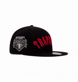 Gorras Trapstar Irongate Arch Snapback Hombre Negros Rojos | Mexico-12745