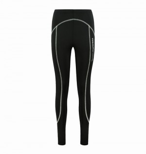 Leggins Trapstar TS-Star Mujer Negros Blancos | Mexico-80435