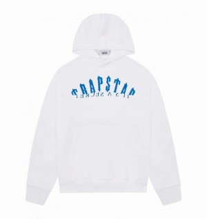 Sudadera con Capucha Trapstar De-Con Arch Hombre Blancos Azules | Mexico-91256