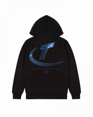 Sudadera con Capucha Trapstar Hyperdrive High Density Hombre Negros | Mexico-76109