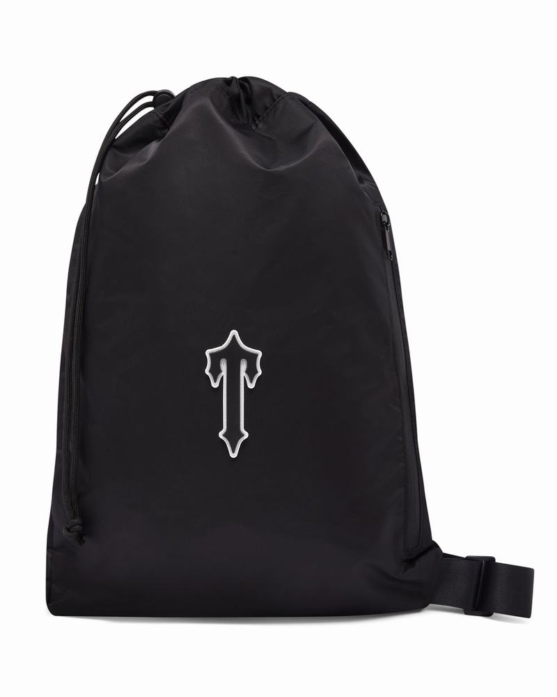 Bolsas Trapstar Irongate Drawstring Hombre Negros | Mexico-75326