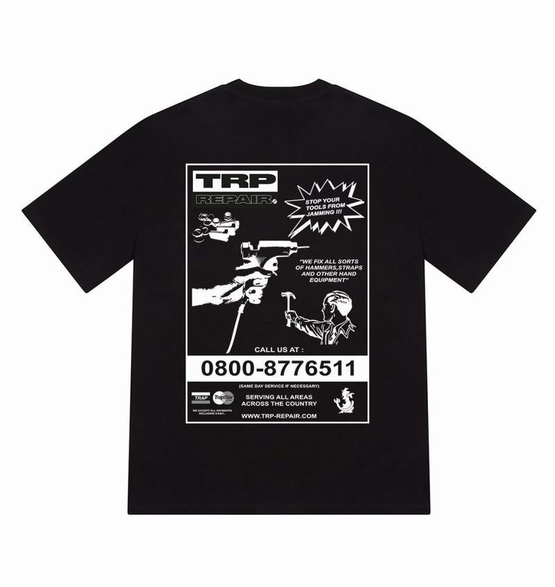 Camiseta Trapstar Don’t Jam Tee Hombre Negros | Mexico-51924