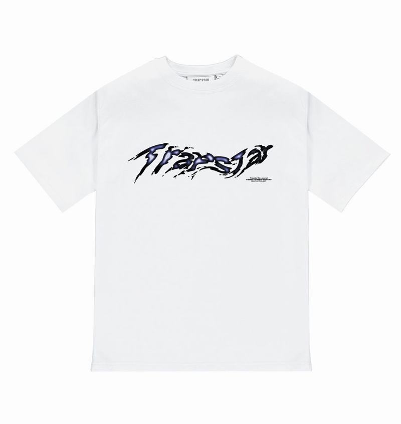 Camiseta Trapstar Fusion Tee Hombre Blancos | Mexico-68349