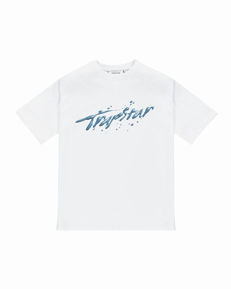 Camiseta Trapstar H2O Tee Hombre Blancos | Mexico-61945