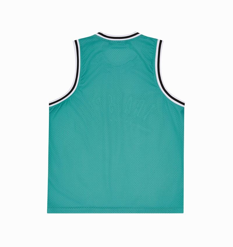 Camiseta Trapstar Irongate Arch Basketball Vest Hombre Azules Blancos | Mexico-10243