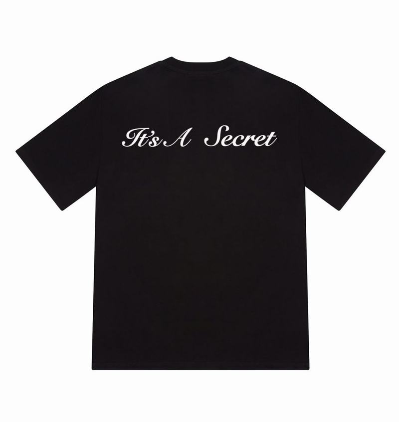 Camiseta Trapstar It’s A Secret Tee Hombre Negros | Mexico-34570