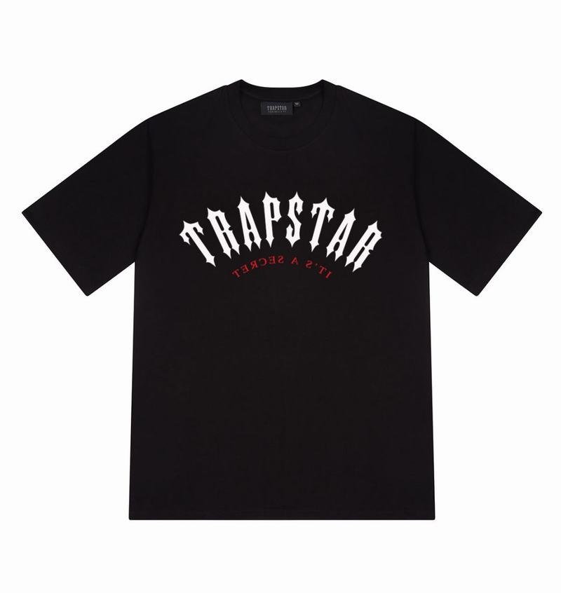 Camiseta Trapstar It’s A Secret Tee Hombre Negros | Mexico-34570