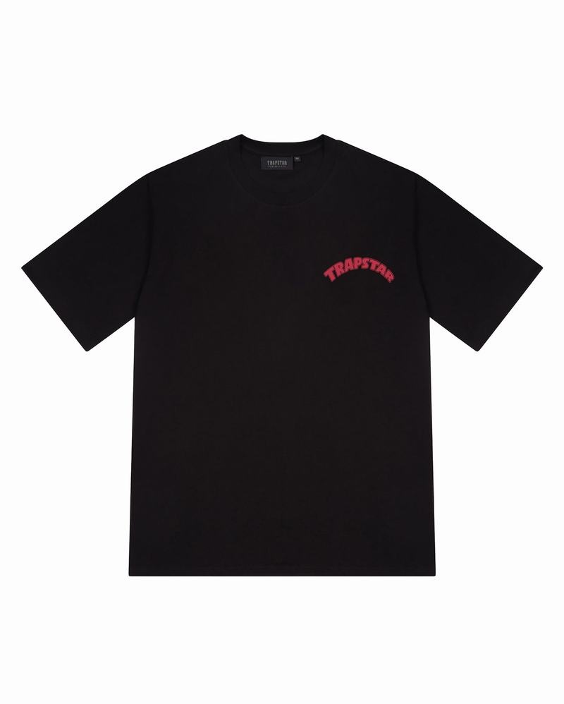 Camiseta Trapstar Makin' Dough Tee Hombre Negros Rojos | Mexico-70193