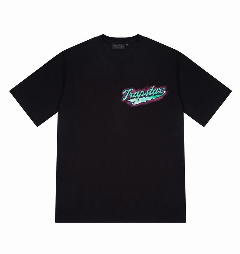 Camiseta Trapstar Paradise SS23 Edition Tee Hombre Negros | Mexico-51432