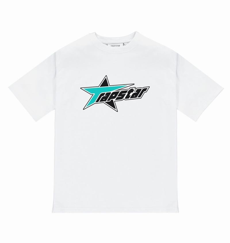 Camiseta Trapstar Rockstar Tee Hombre Blancos | Mexico-10964