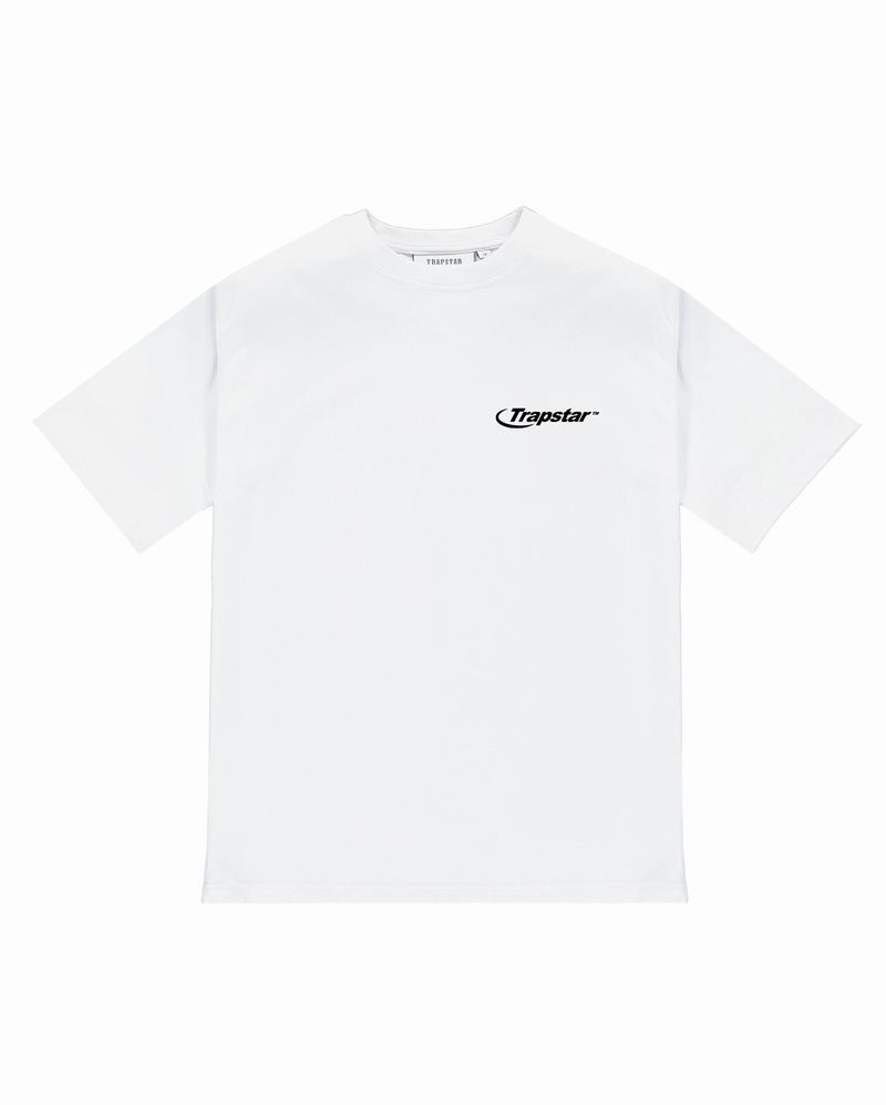 Camiseta Trapstar TRP Manufacture Tee Hombre Blancos | Mexico-36745