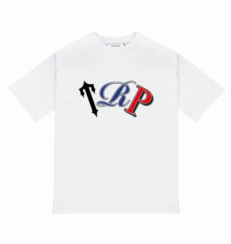 Camiseta Trapstar TRP Tee Hombre Blancos | Mexico-64280