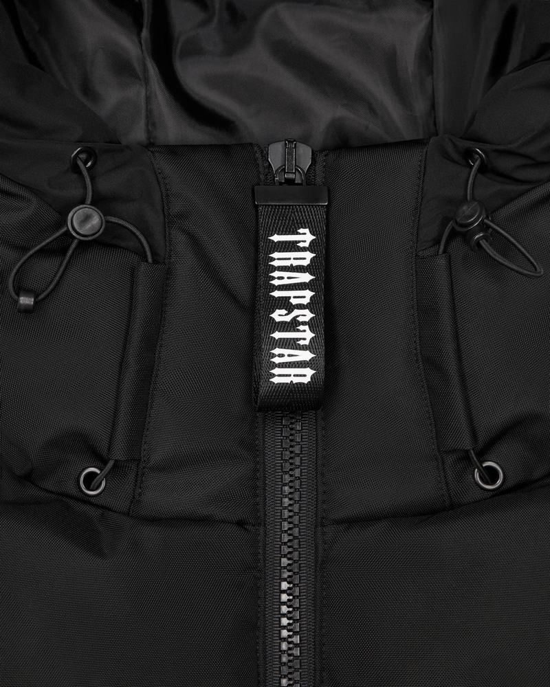 Chamarras Trapstar Decoded AW23 Puffer Hombre Negros | Mexico-34297