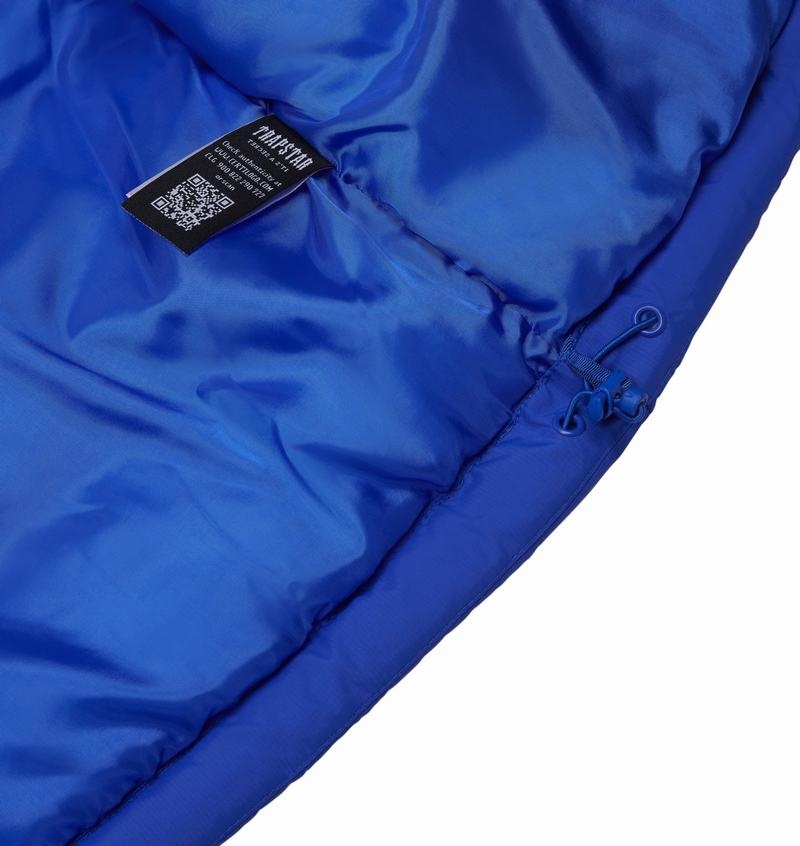 Chamarras Trapstar Decoded Encapuchado Puffer 2.0 Hombre Azules | Mexico-32056