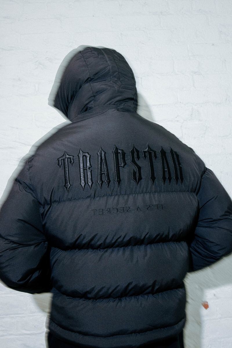 Chamarras Trapstar Decoded Encapuchado Puffer 2.0 Hombre Negros | Mexico-95267