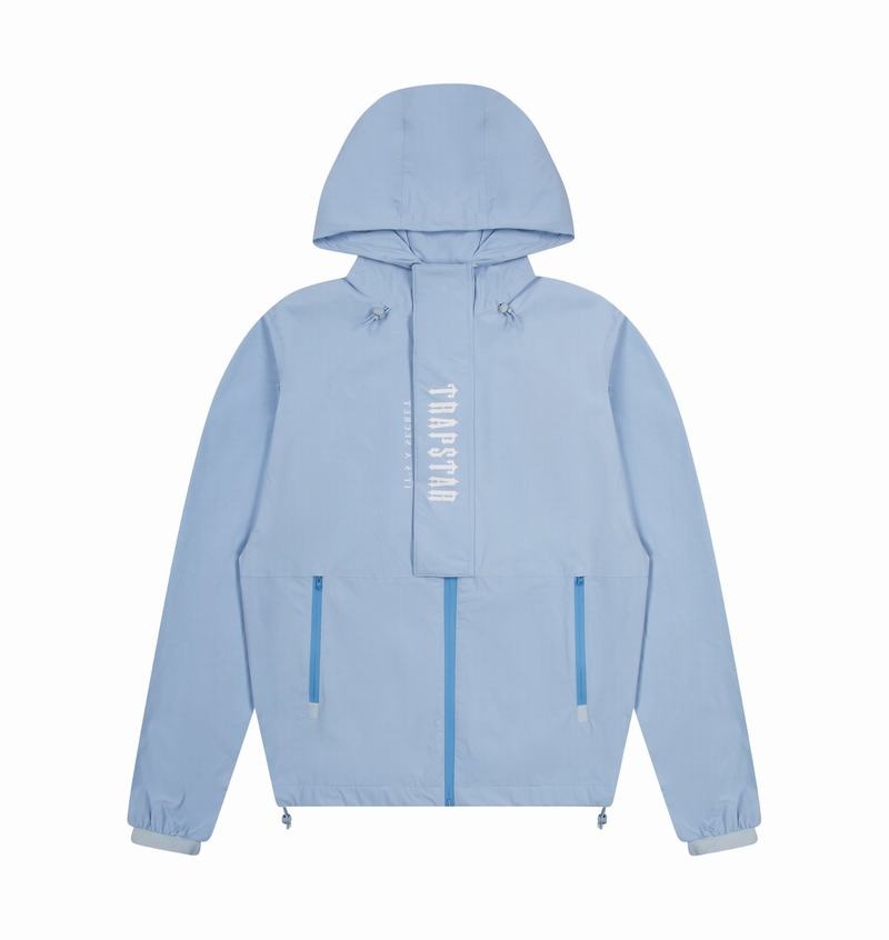 Chamarras Trapstar Decoded Windbreaker Hombre Azules | Mexico-62157