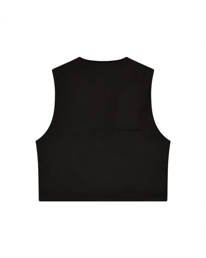 Chamarras Trapstar Hyperdrive Pocket Vest Hombre Negros | Mexico-45196