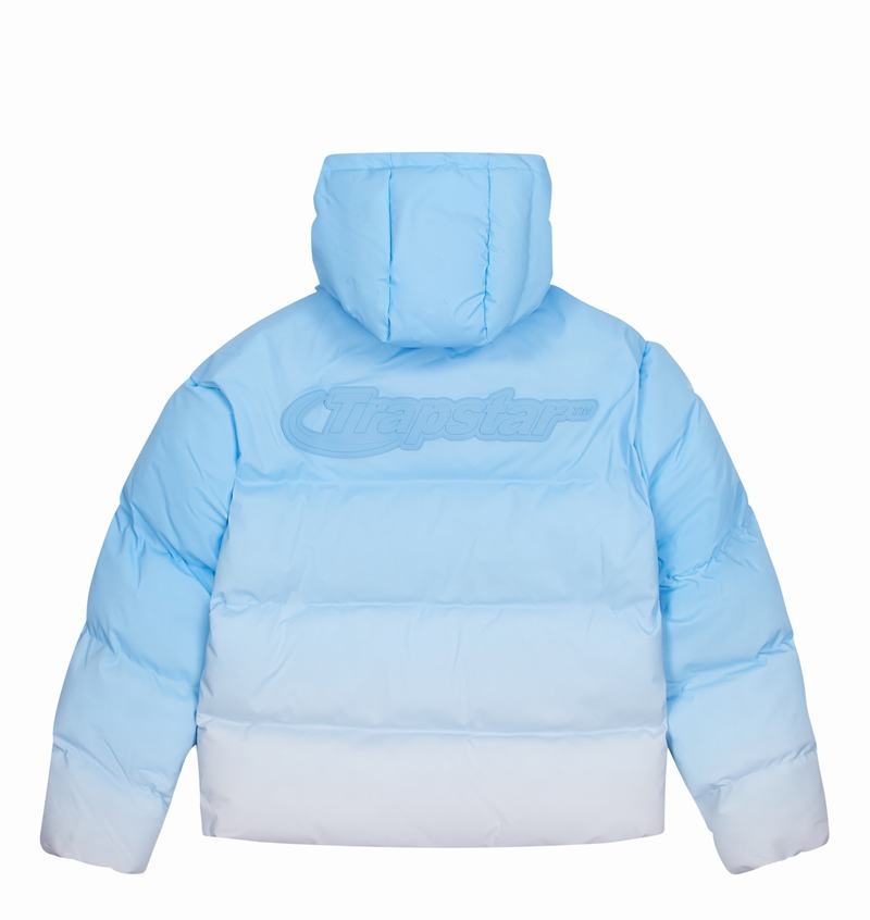 Chamarras Trapstar Hyperdrive Technical Puffer Hombre Azules | Mexico-47153