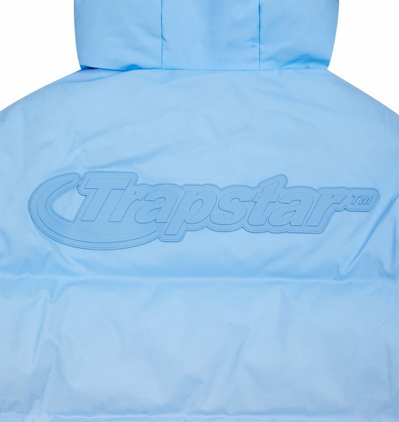 Chamarras Trapstar Hyperdrive Technical Puffer Hombre Azules | Mexico-47153