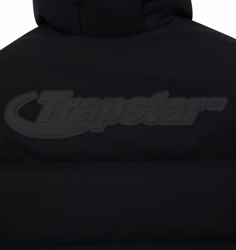 Chamarras Trapstar Hyperdrive Technical Puffer Hombre Negros | Mexico-12938