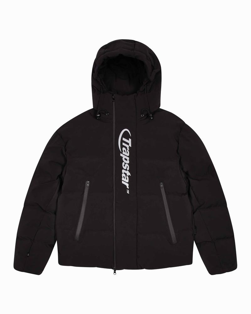 Chamarras Trapstar Hyperdrive Technical Puffer Hombre Negros | Mexico-93251