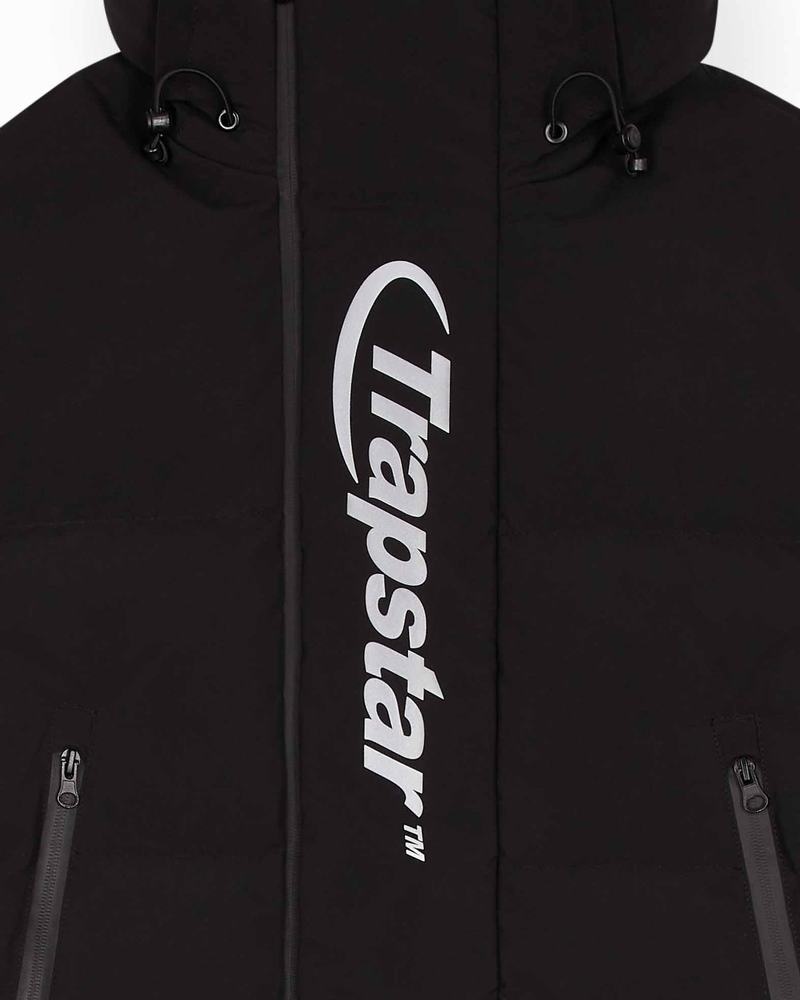 Chamarras Trapstar Hyperdrive Technical Puffer Hombre Negros | Mexico-93251