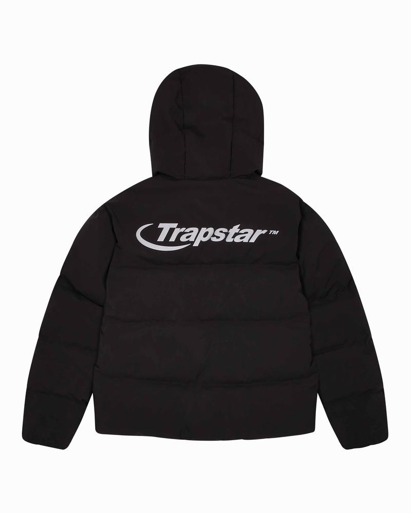 Chamarras Trapstar Hyperdrive Technical Puffer Hombre Negros | Mexico-93251