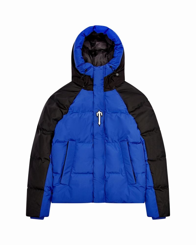 Chamarras Trapstar Irongate Arch Puffer AW23 Hombre Azules Negros | Mexico-82740