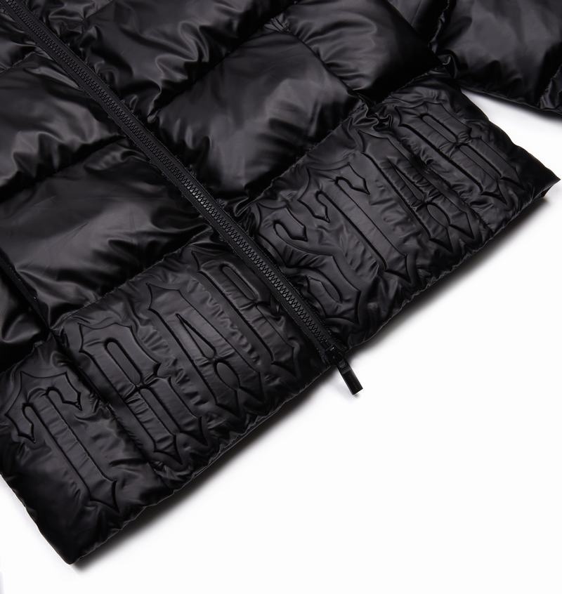 Chamarras Trapstar Irongate Embossed Puffer Hombre Negros | Mexico-39571