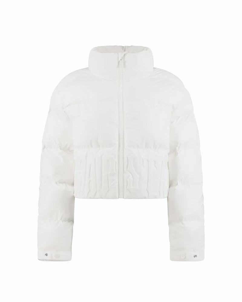 Chamarras Trapstar Irongate Embossed Puffer Mujer Blancos | Mexico-03259