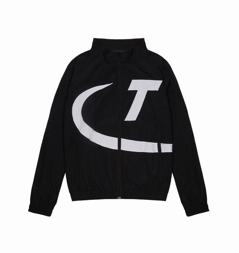 Chandals Trapstar Hyper Shellsuit Hombre Negros Blancos | Mexico-21709