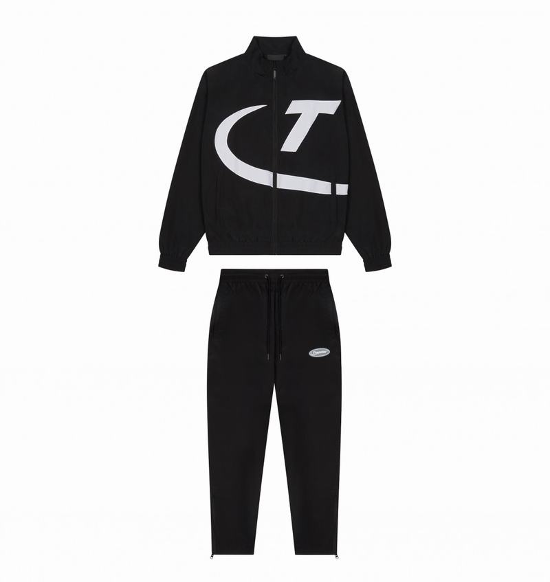 Chandals Trapstar Hyper Shellsuit Hombre Negros Blancos | Mexico-21709