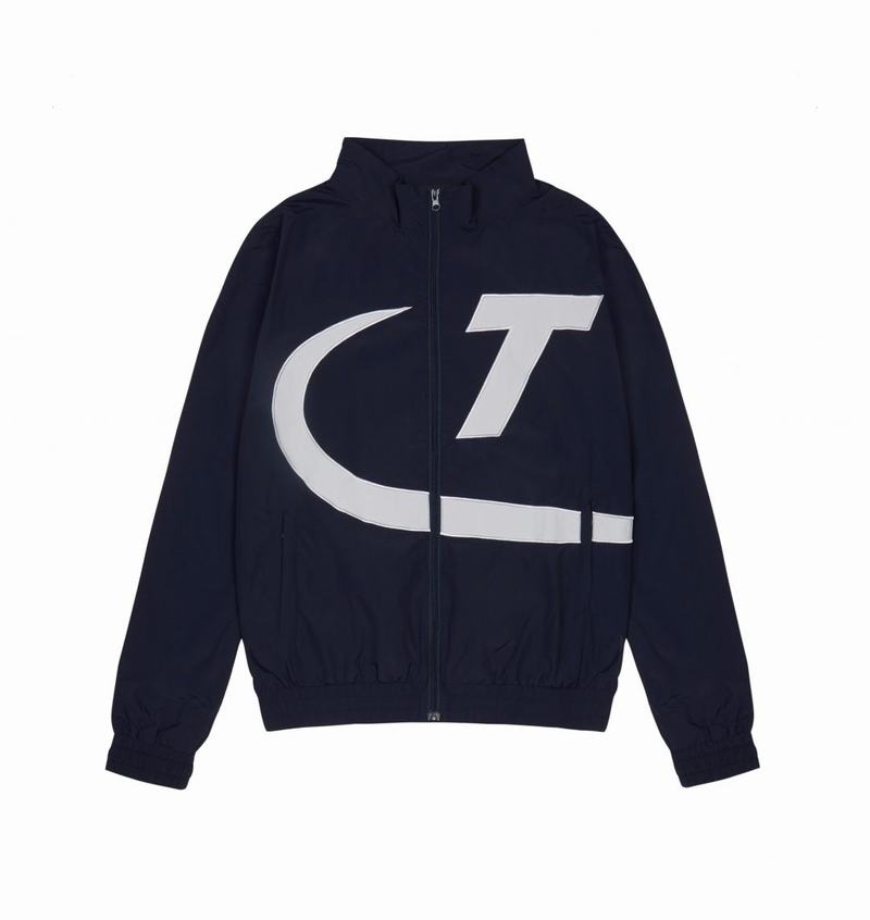 Chandals Trapstar Hyper Shellsuit Hombre Azul Marino Blancos | Mexico-65438