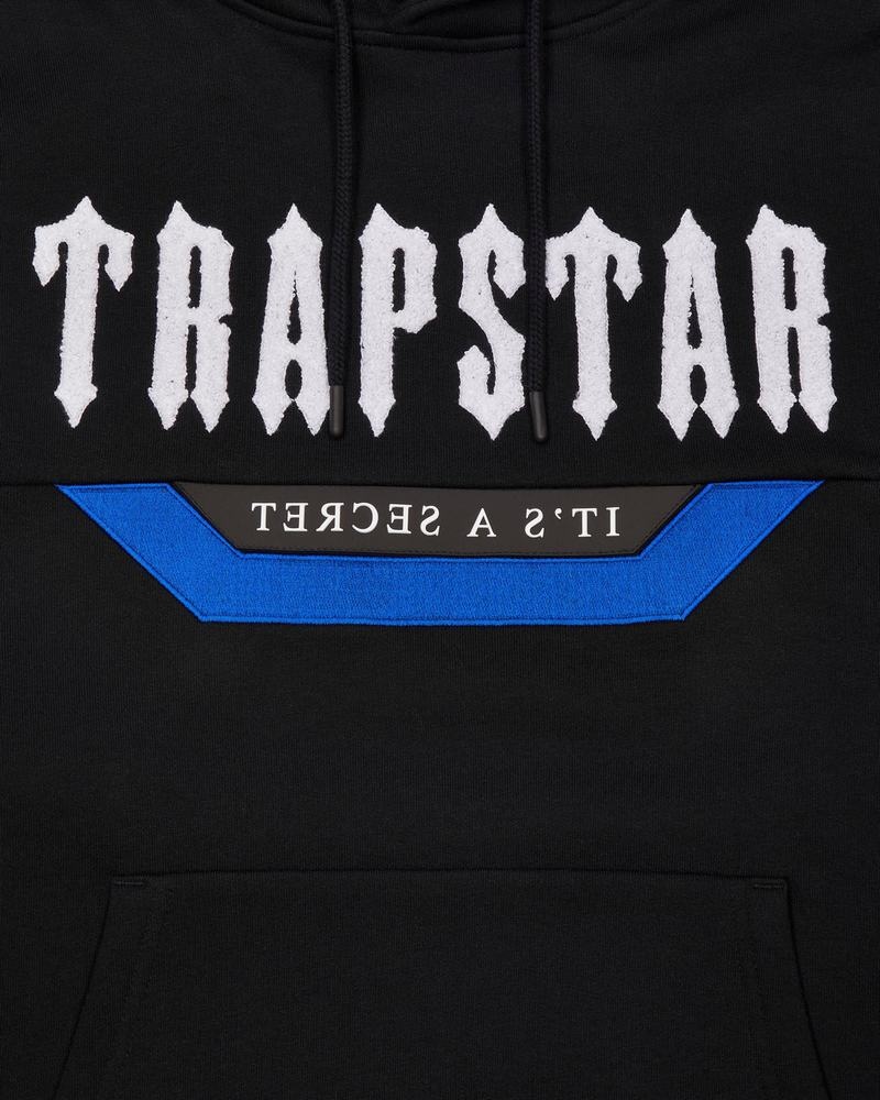 Chandals Trapstar Irongate Hombre Negros Azules | Mexico-25849