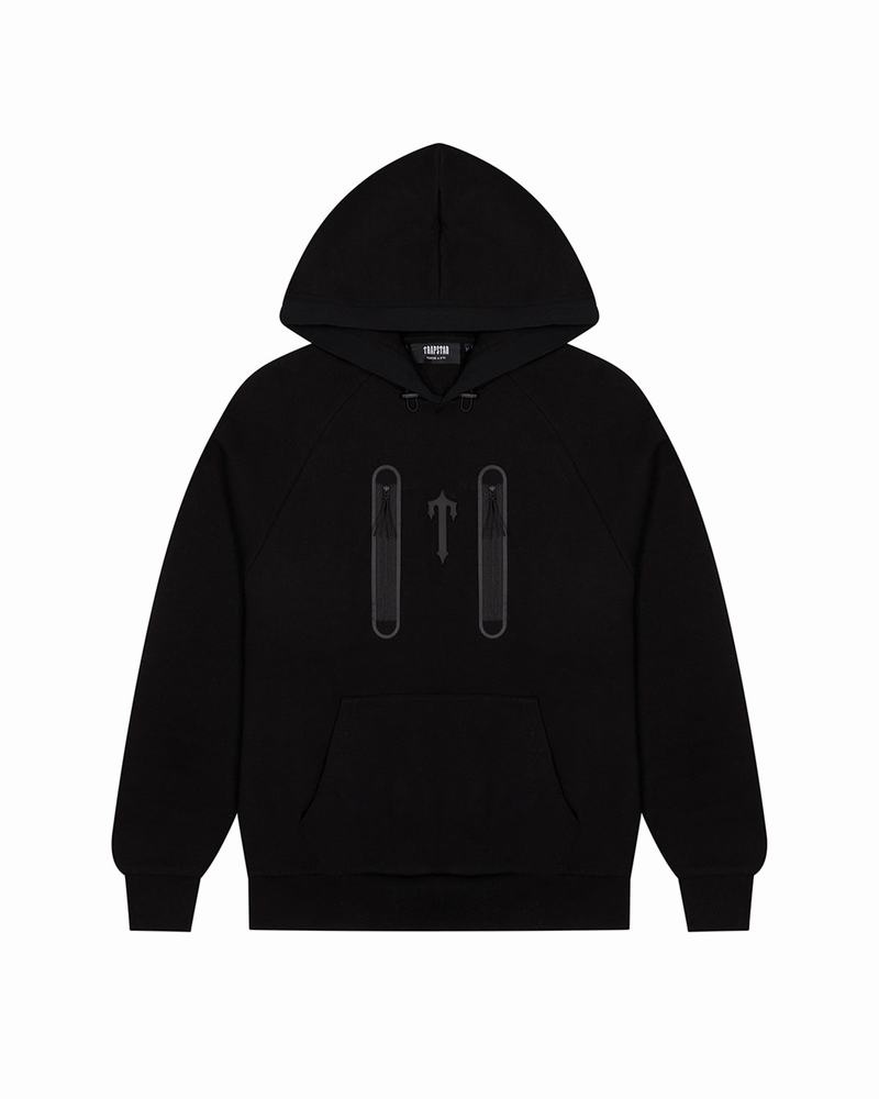 Chandals Trapstar Irongate T Trap Fleece Hoodie Hombre Negros | Mexico-16395