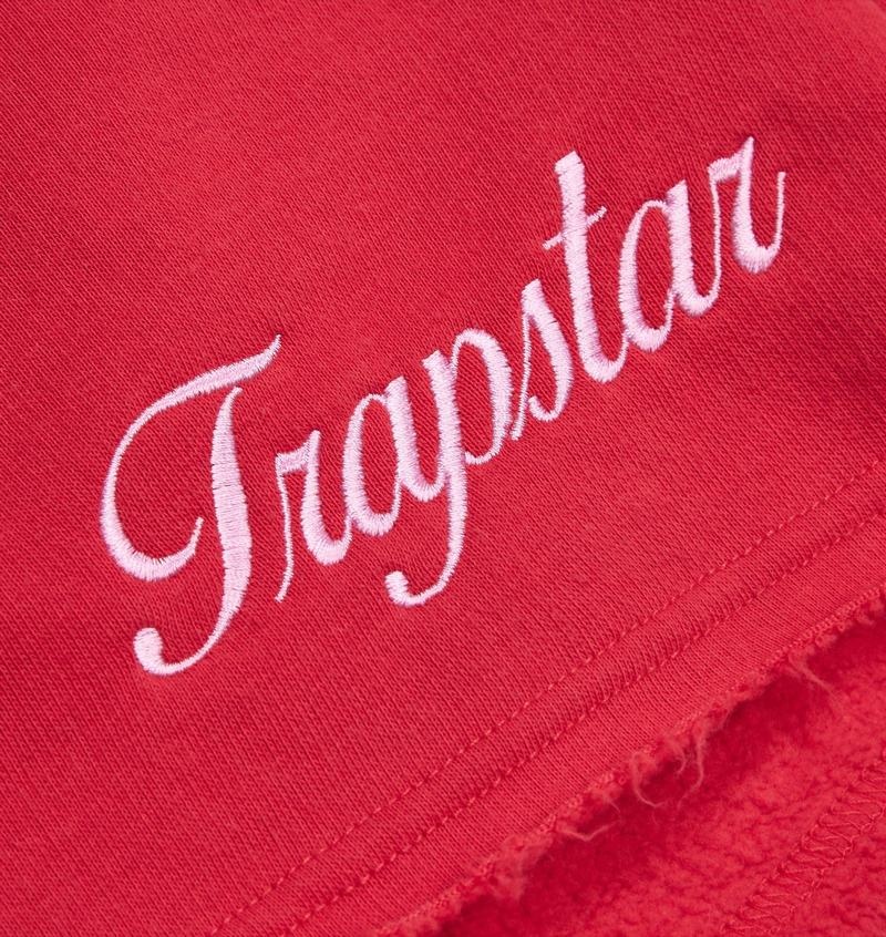 Chandals Trapstar TS-Star Shorts Mujer Rojos | Mexico-53947